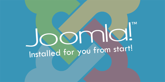 Hosting with Joomla pre-installed