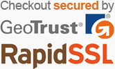 Checkout (next step) is Secured with 128-bit SSL encryption by GeoTrust & RapidSSL